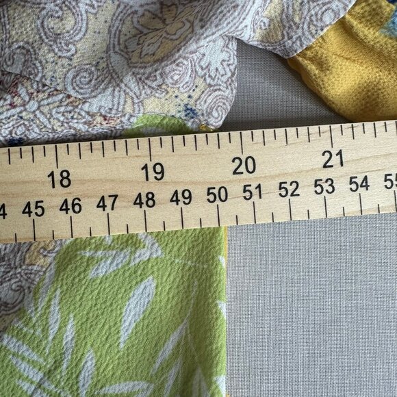 UMGEE Boho Hippie Babydoll Floral Print Peasant Lagenlook Tunic‎ Mini Dress Sz S - Picture 7 of 9